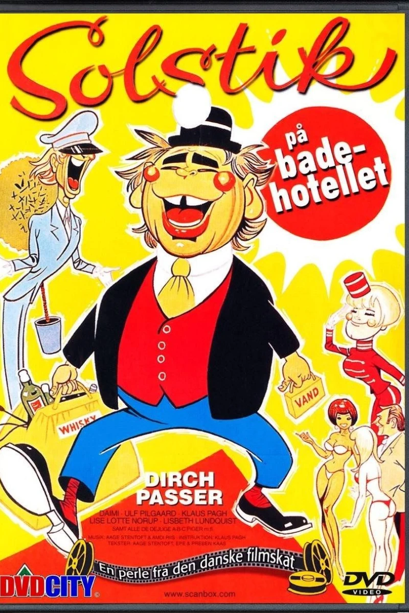 Solstik paa Badehotellet Plakat