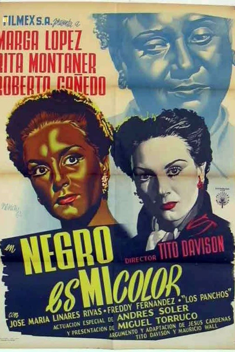 Negro es mi color Plakat