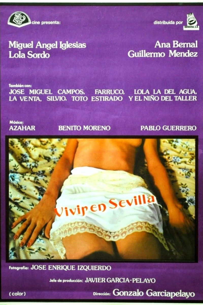 Vivir en Sevilla Plakat