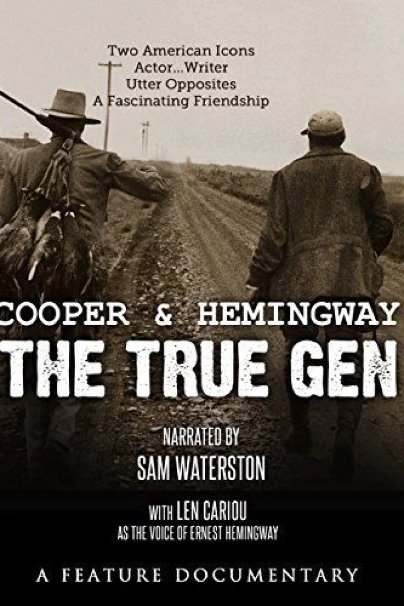 Cooper and Hemingway: The True Gen Plakat