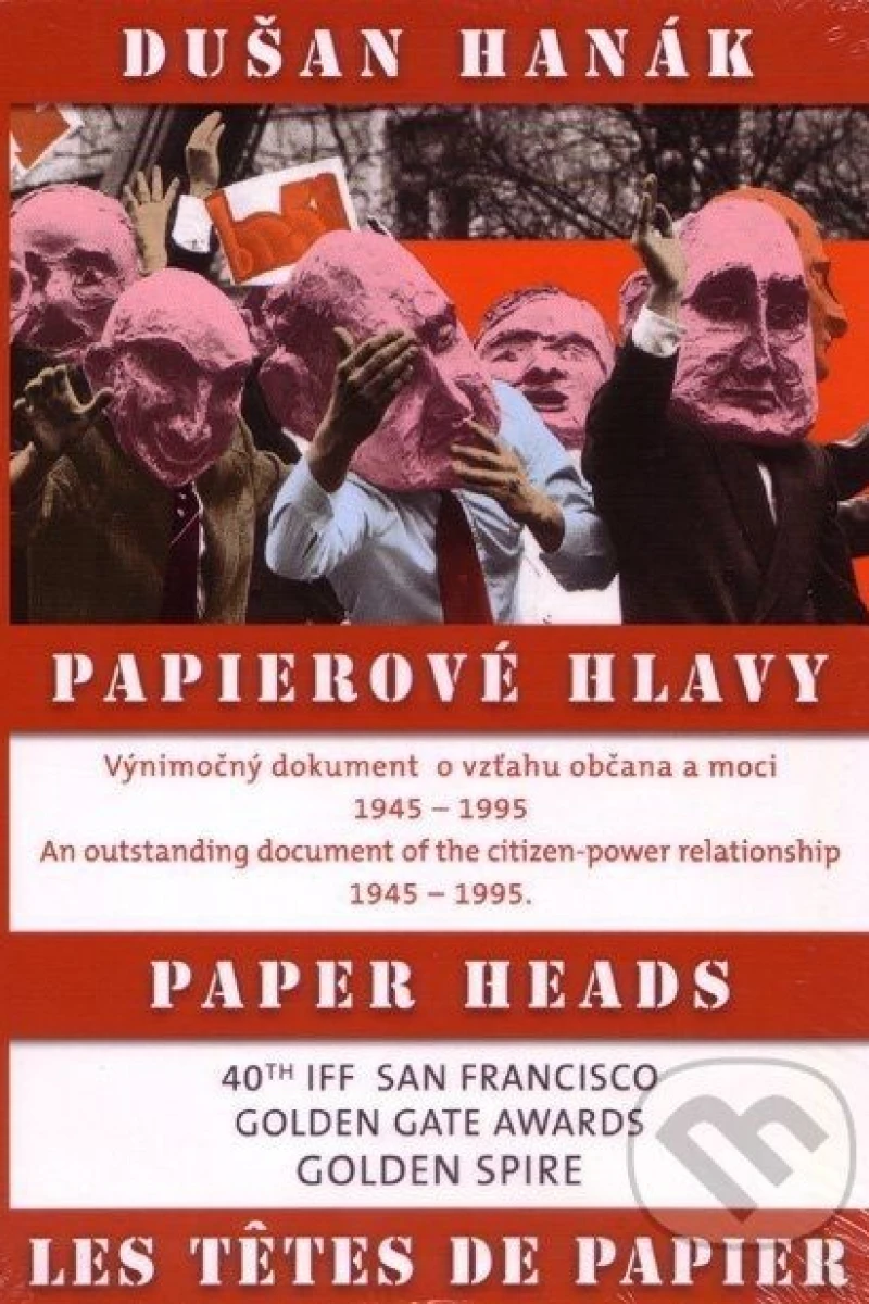 Papierove hlavy Plakat