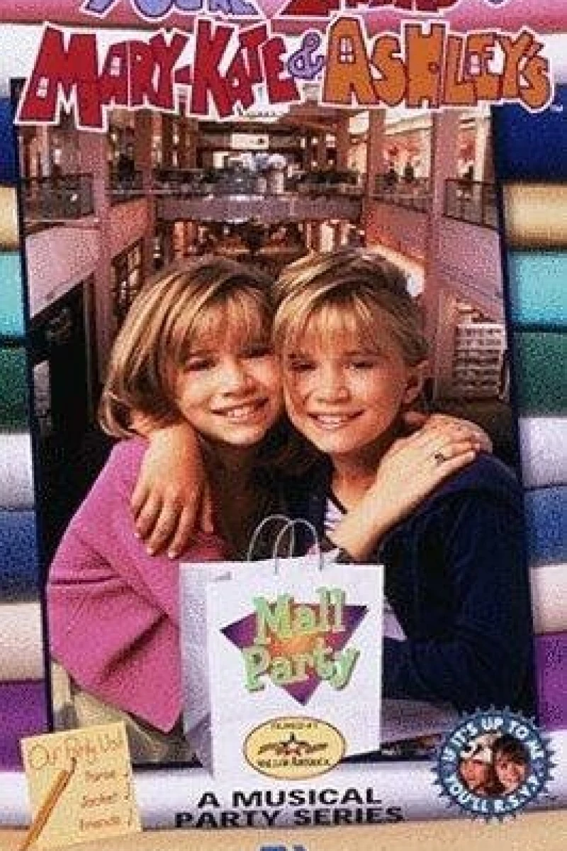 You're Invited to Mary-Kate and Ashley's Mall Party Plakat