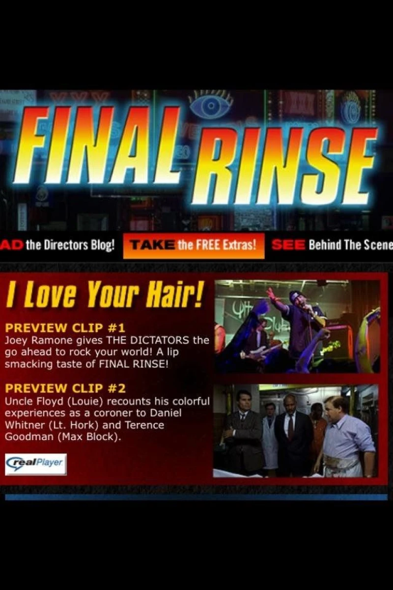 Final Rinse Plakat