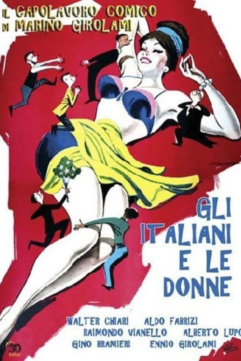 Gli italiani e le donne Plakat