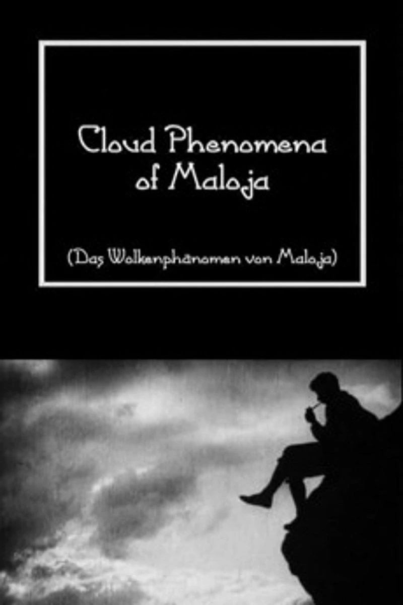 Das Wolkenphänomen von Maloja Plakat