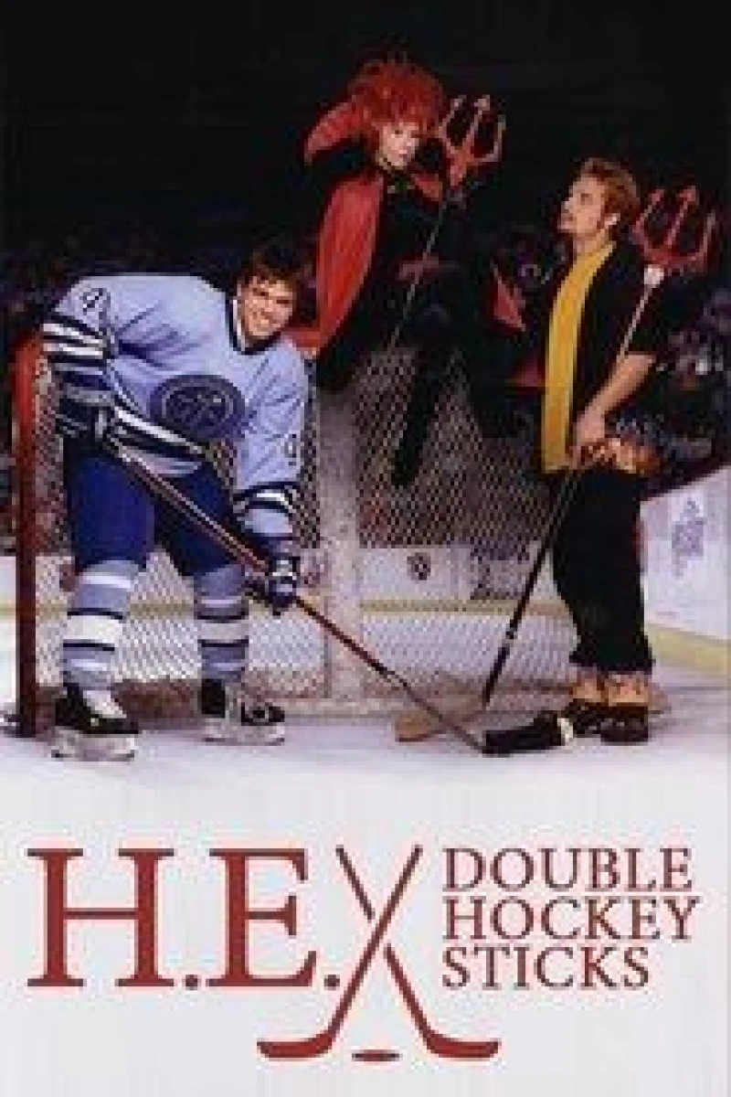 H-E Double Hockey Sticks Plakat