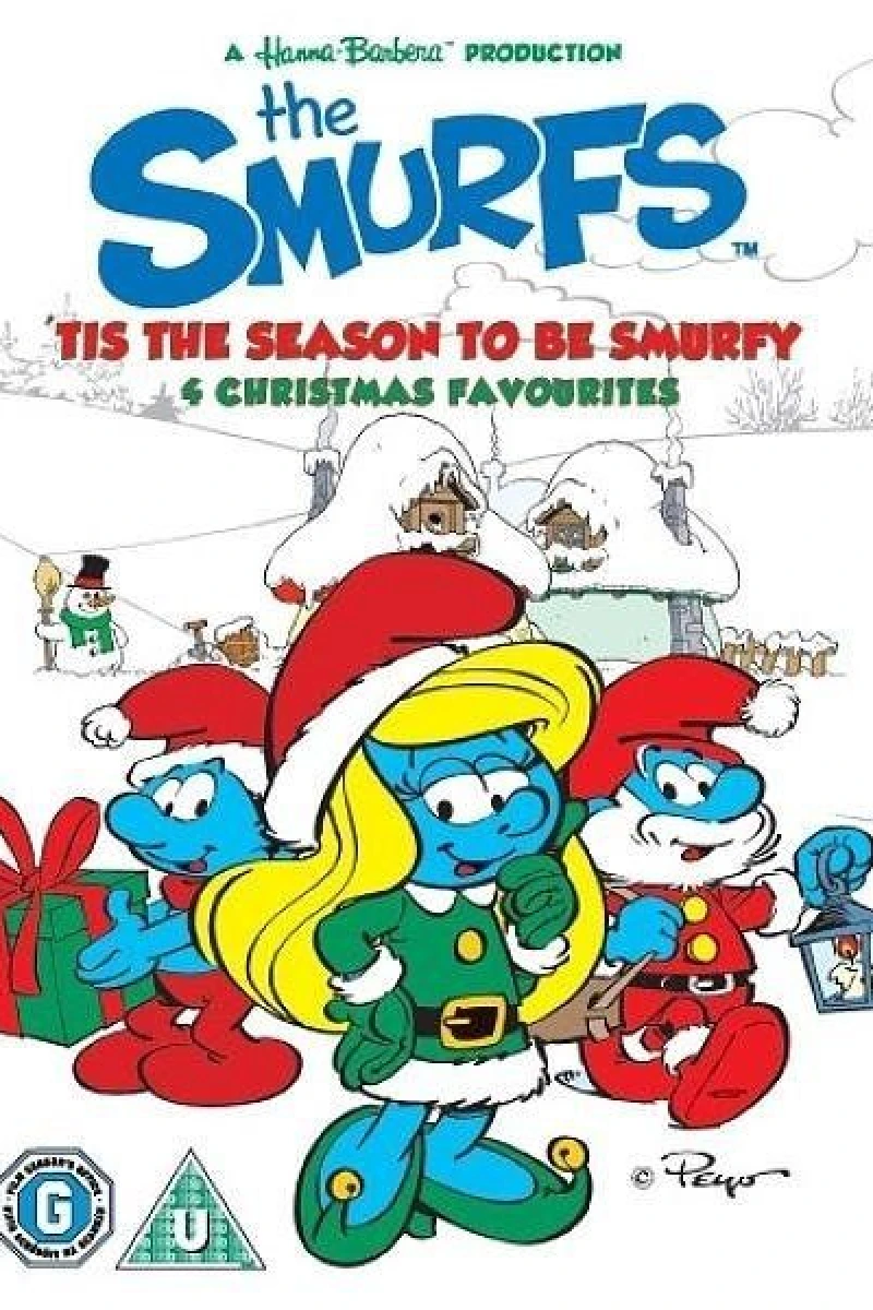 'Tis the Season to Be Smurfy Plakat