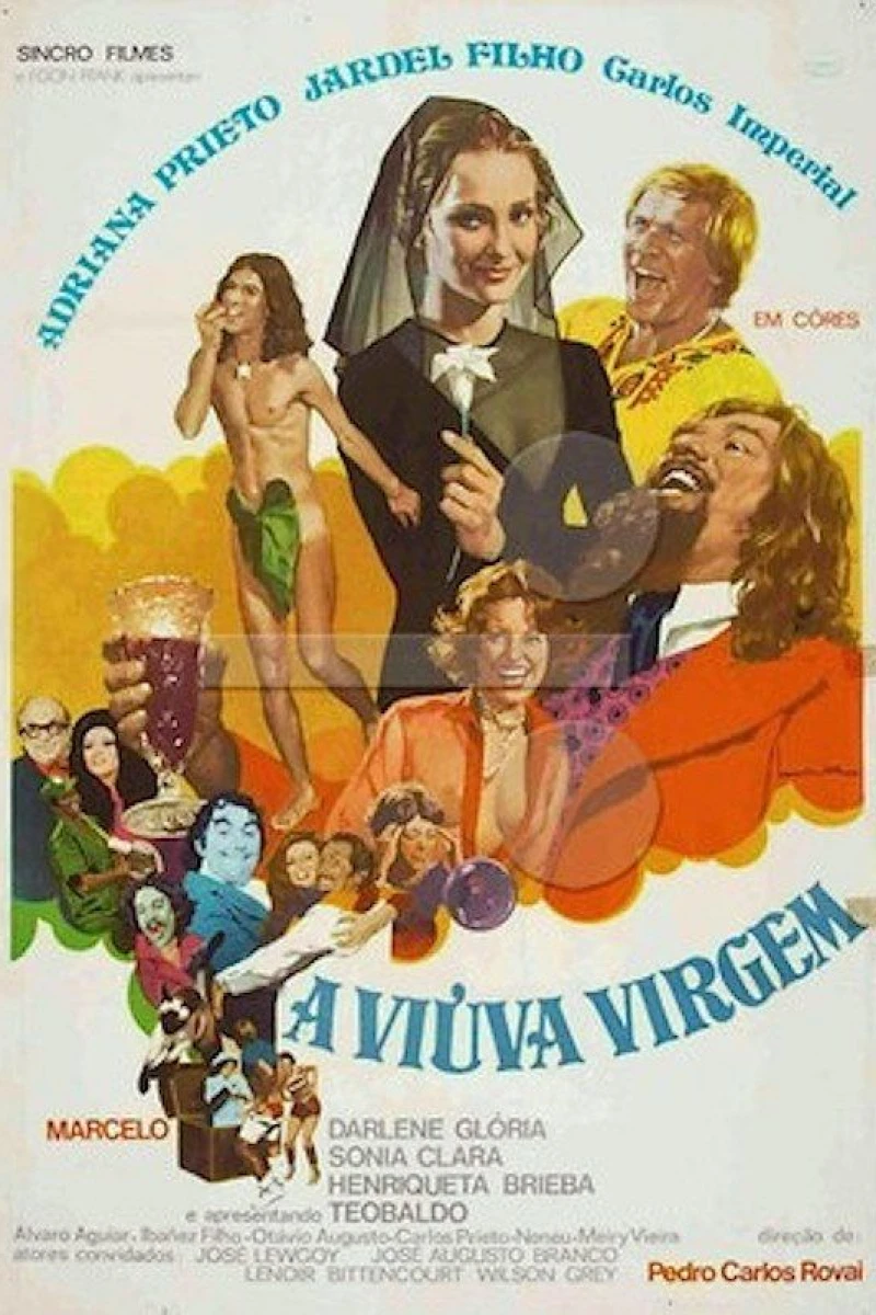 A Viúva Virgem Plakat