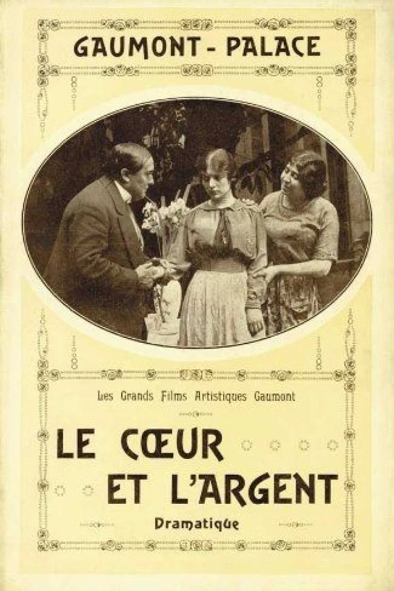 Le coeur et l'argent Plakat