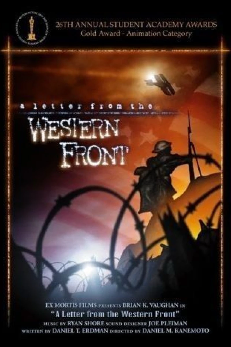 A Letter from the Western Front Plakat