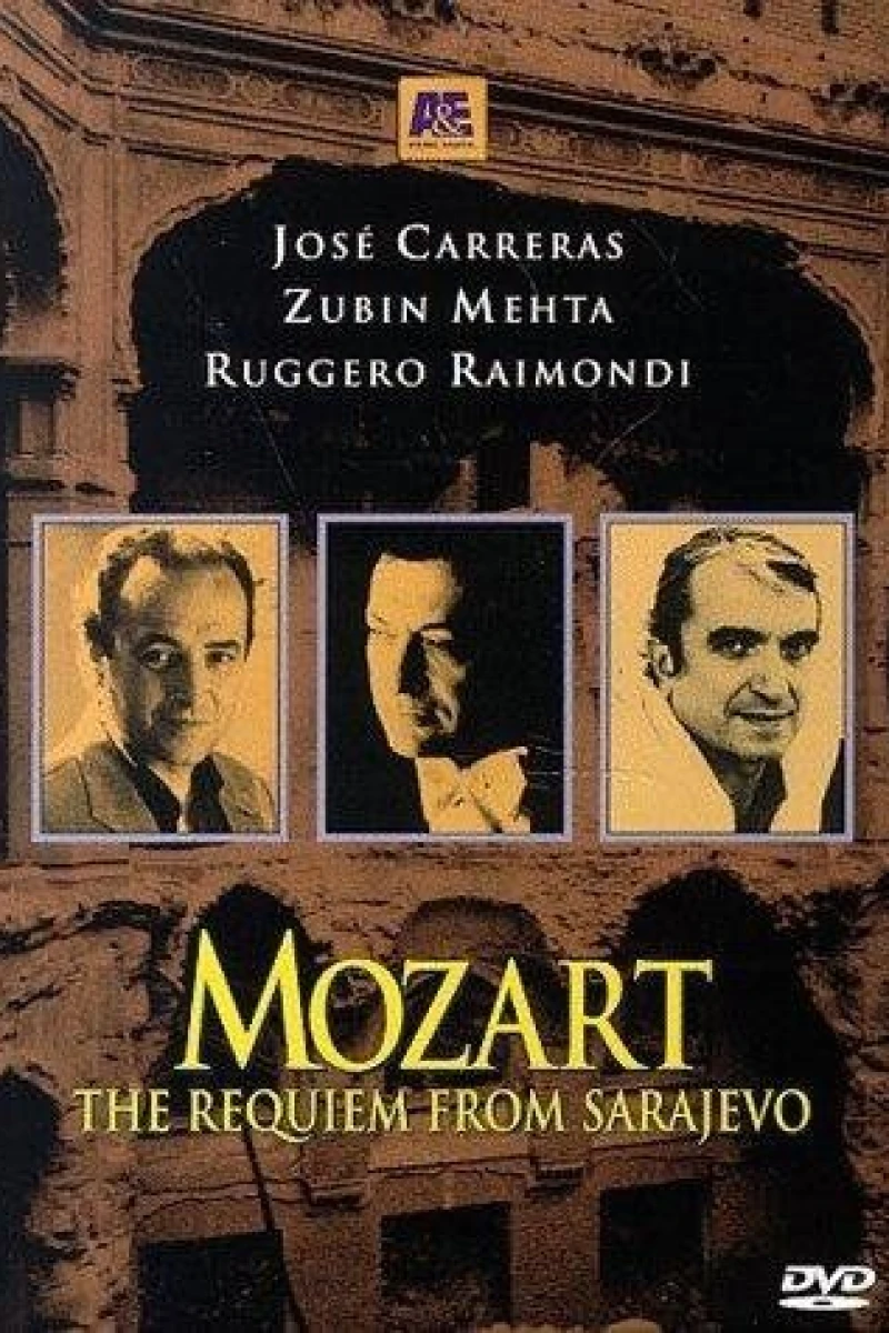 Mozart: The Requiem from Sarajevo Plakat