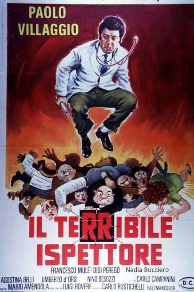 Il terribile ispettore Plakat