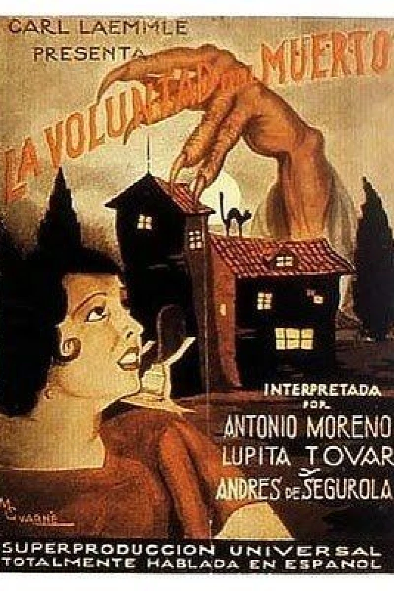 La voluntad del muerto Plakat