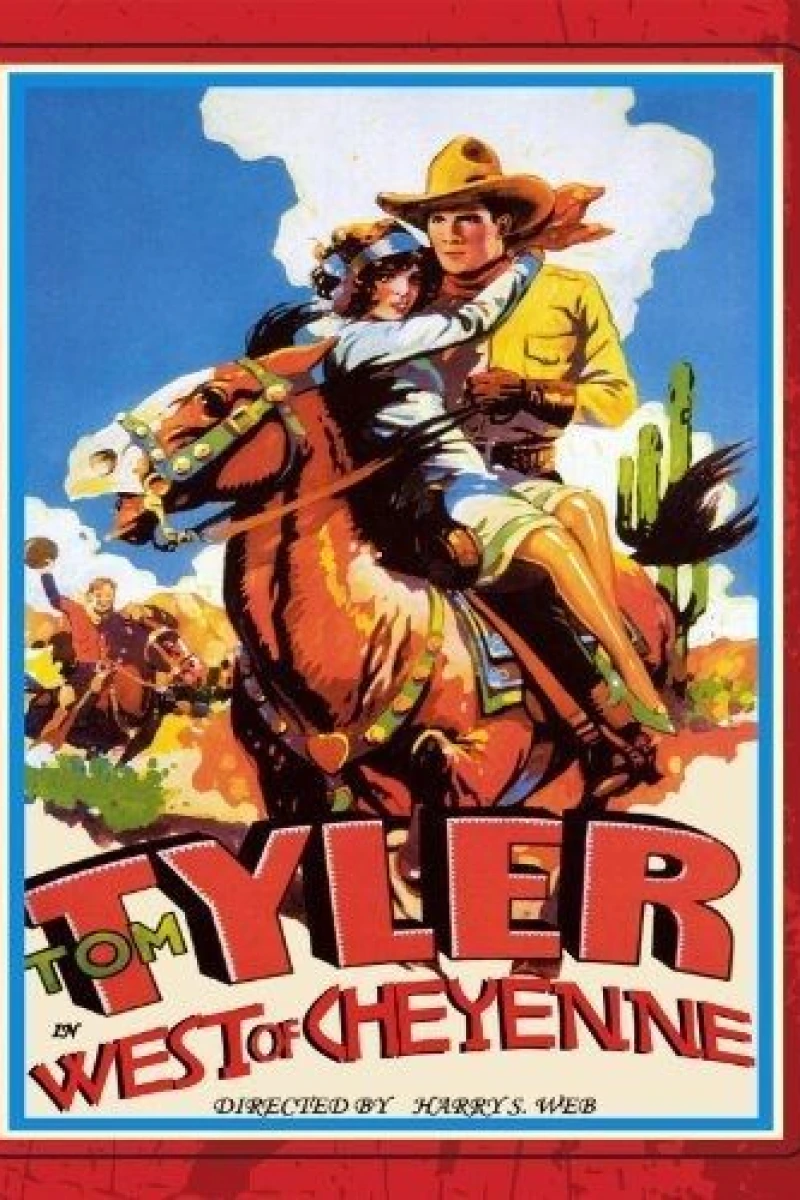 West of Cheyenne Plakat