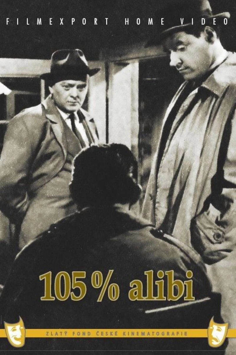 A 105 p.c. Alibi Plakat