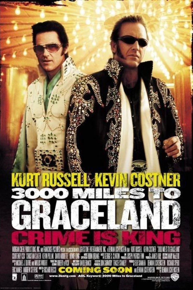 3000 Miles to Graceland Plakat