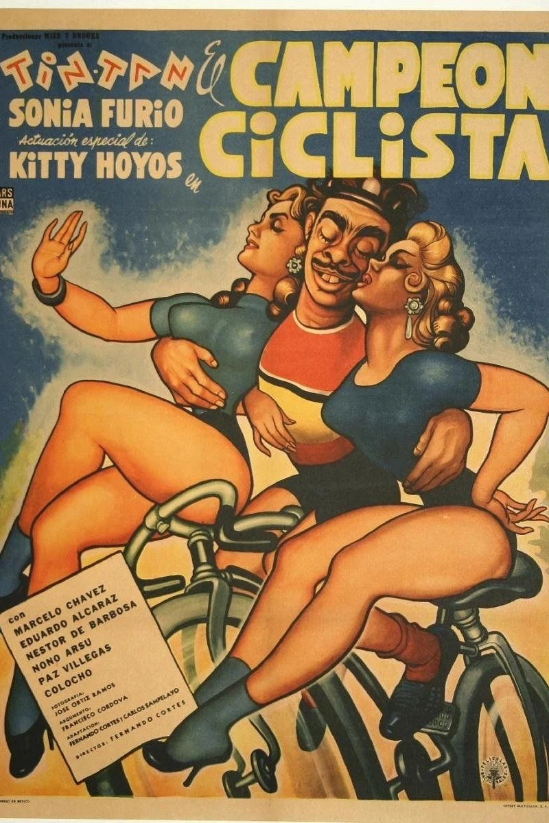 El campeón ciclista Plakat