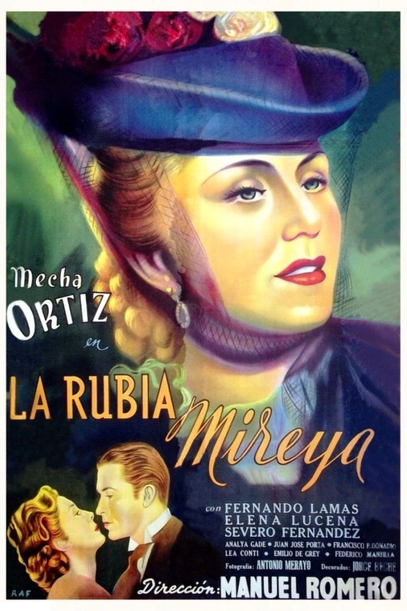 La rubia Mireya Plakat