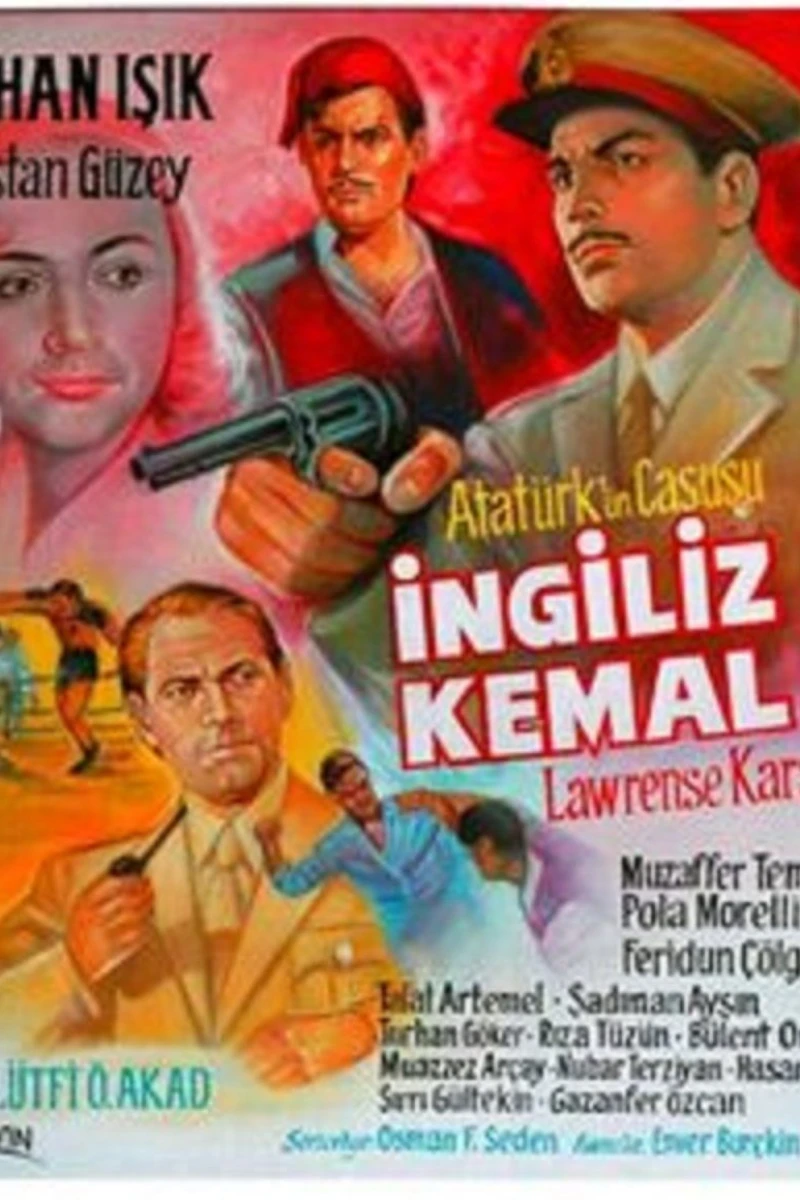 Ingiliz Kemal Lawrense karsi Plakat