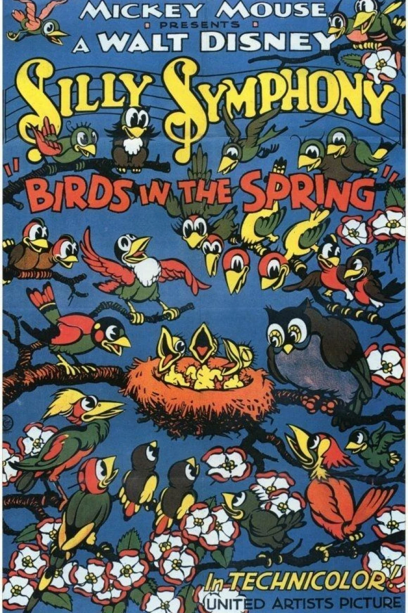 Birds in the Spring Plakat