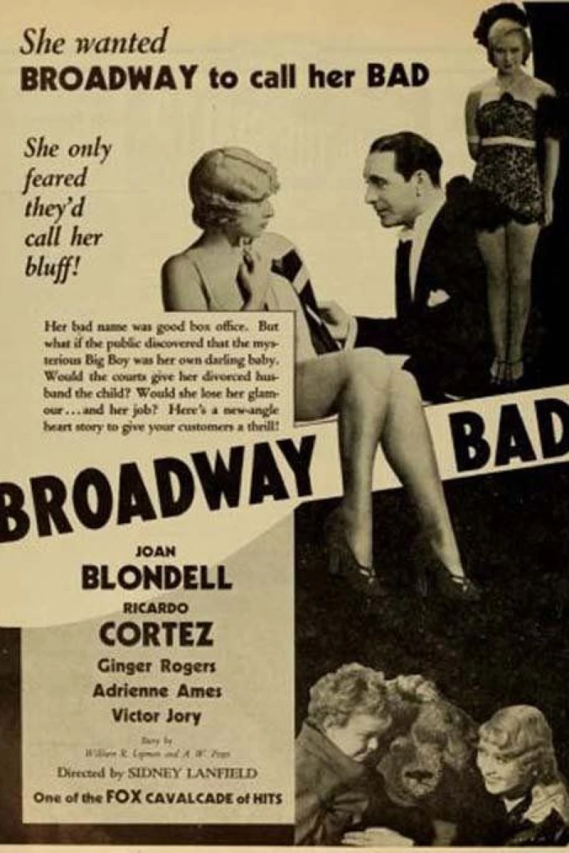 Broadway Bad Plakat