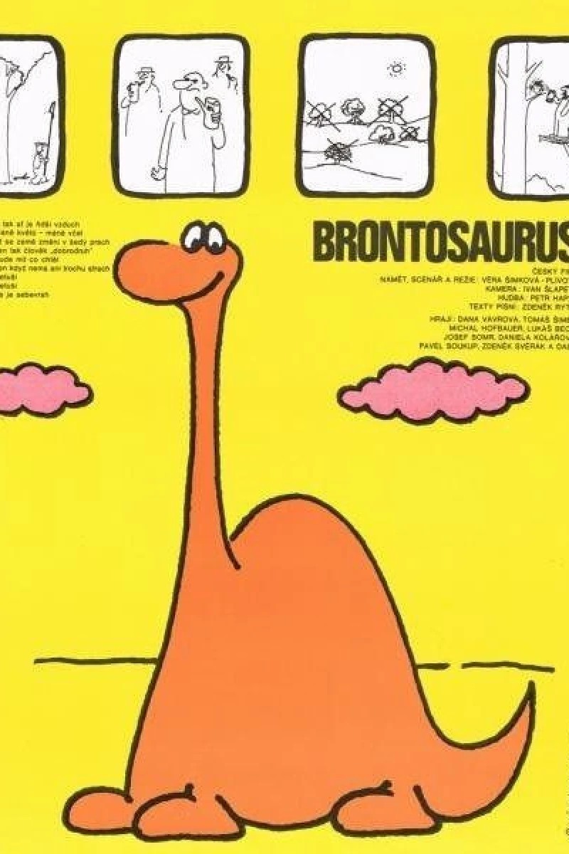 Brontosaurus Plakat