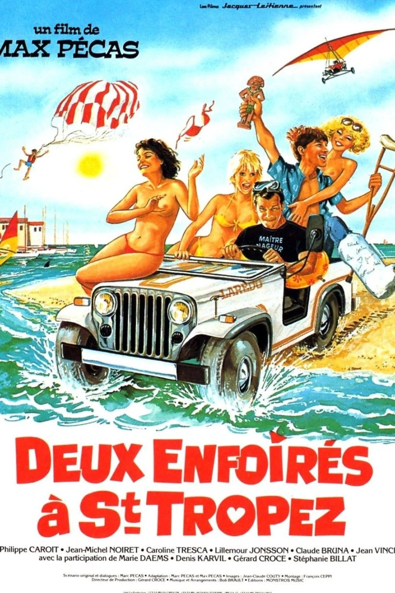 Deux enfoirés à Saint-Tropez Plakat