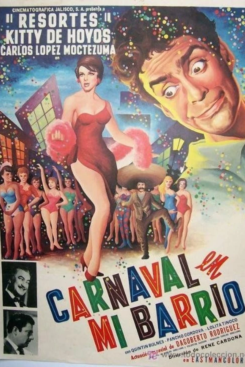 Carnaval en mi barrio Plakat