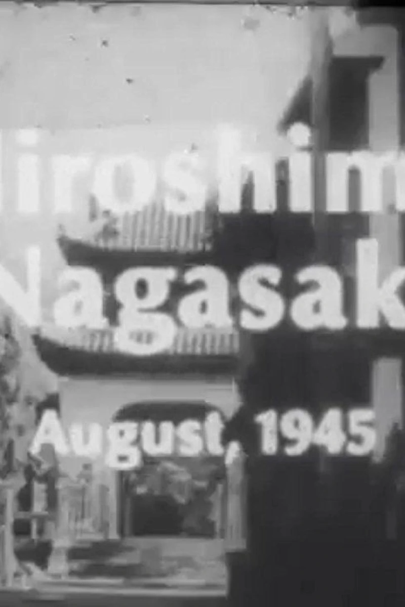 Hiroshima Nagasaki August, 1945 Plakat