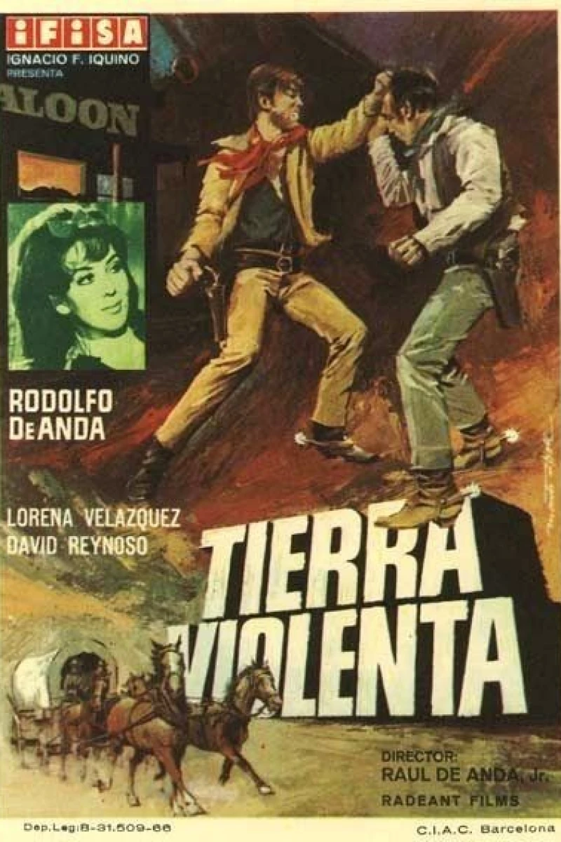 Tierra de violencia Plakat