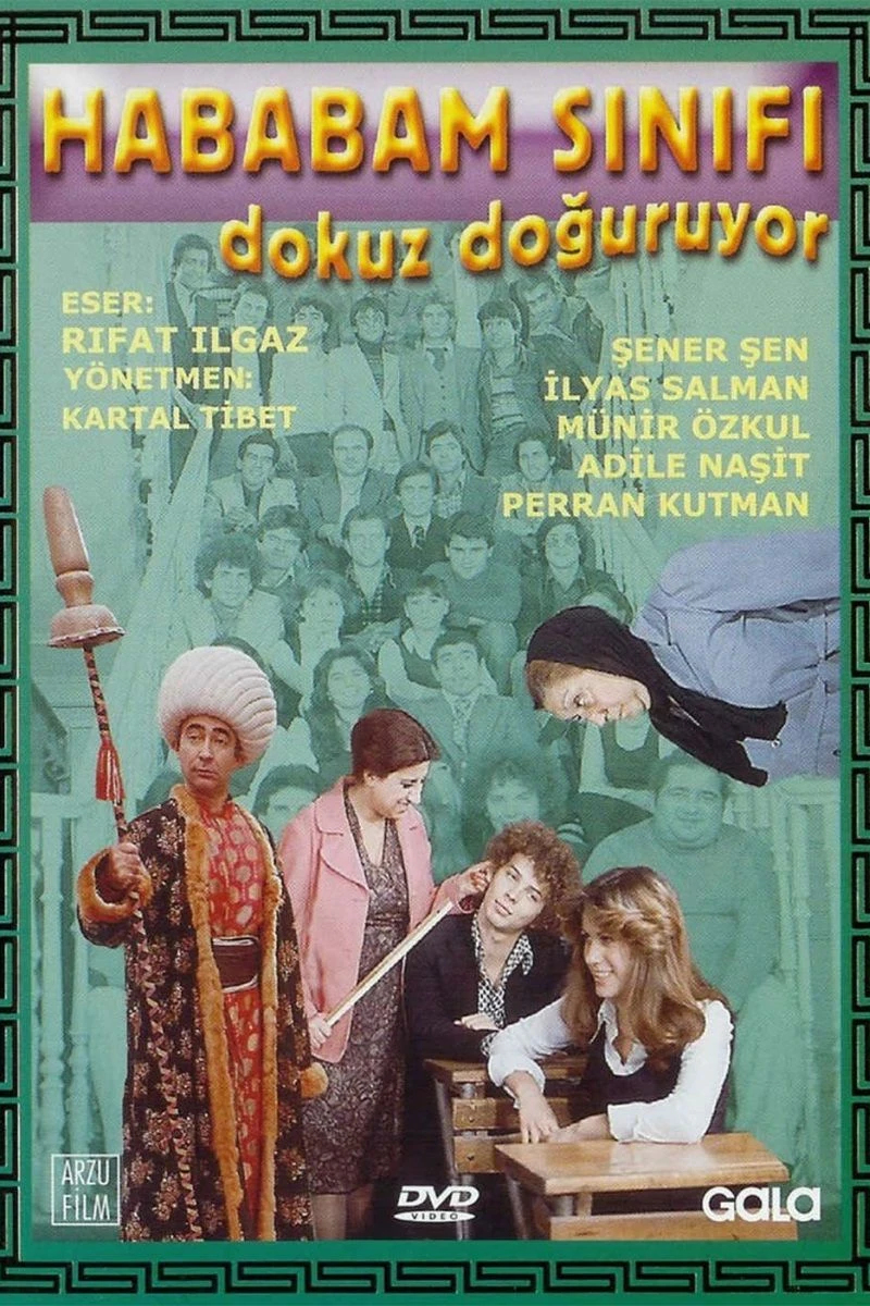 Hababam Sinifi Dokuz Doguruyor Plakat