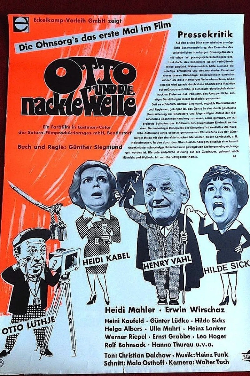 Otto und die nackte Welle Plakat