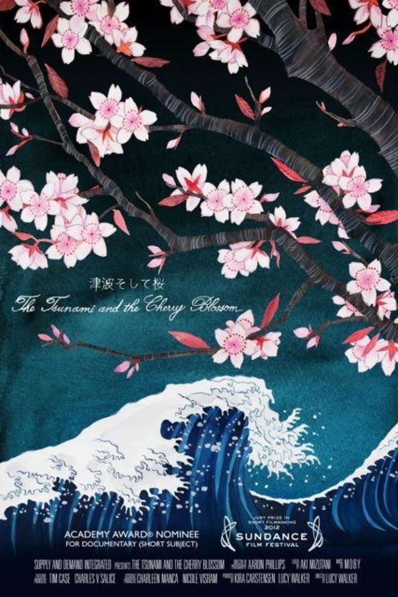 The Tsunami and the Cherry Blossom Plakat