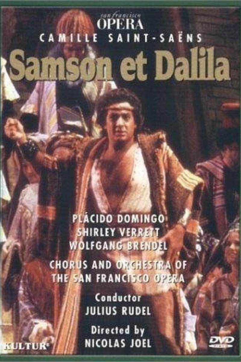 Samson et Dalila Plakat