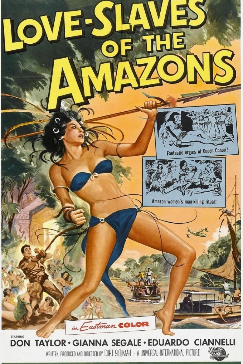 Love Slaves of the Amazons Plakat