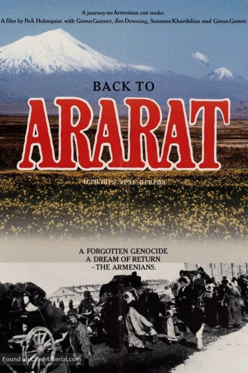 Back to Ararat Plakat