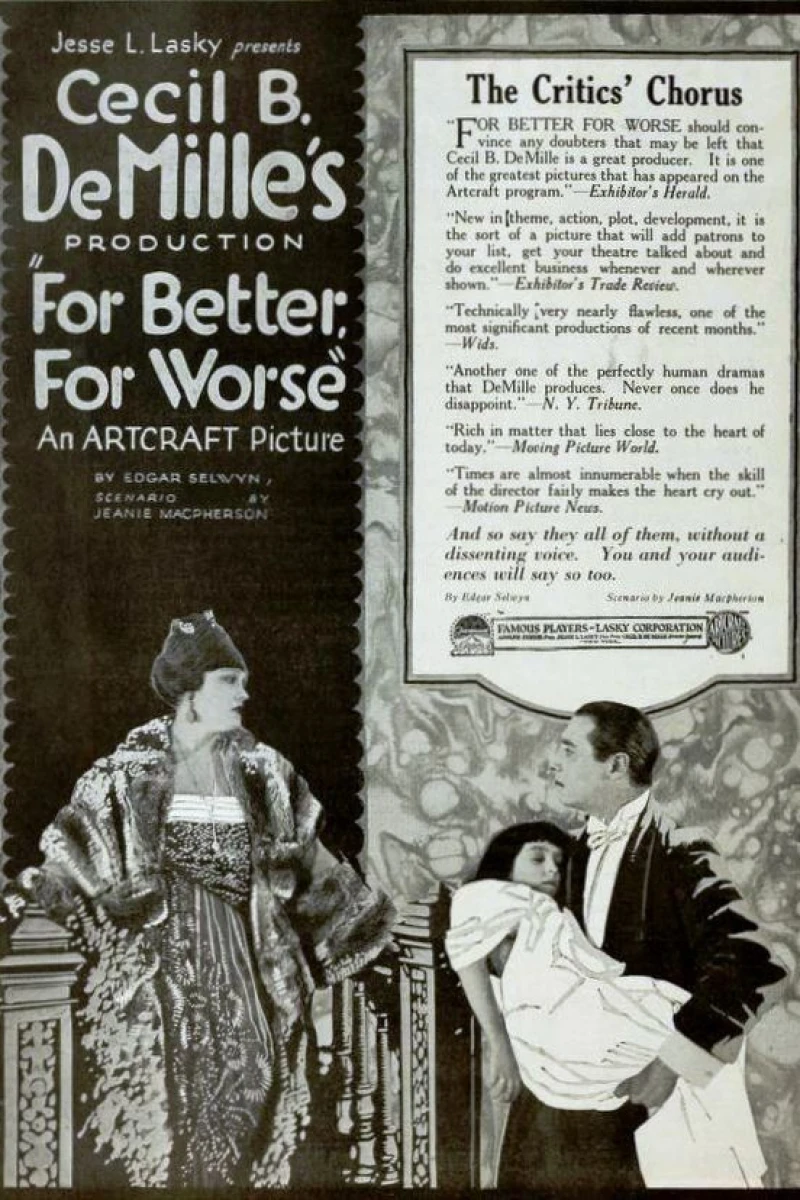 For Better, for Worse Plakat