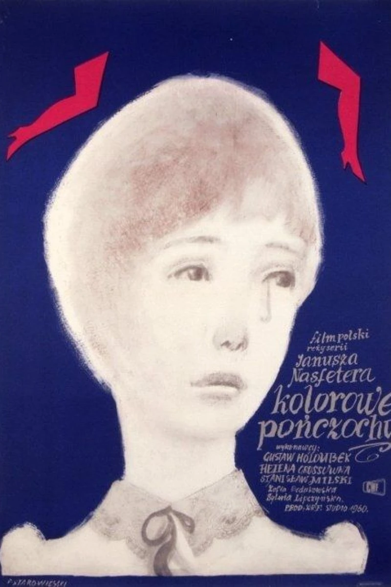 Kolorowe ponczochy Plakat