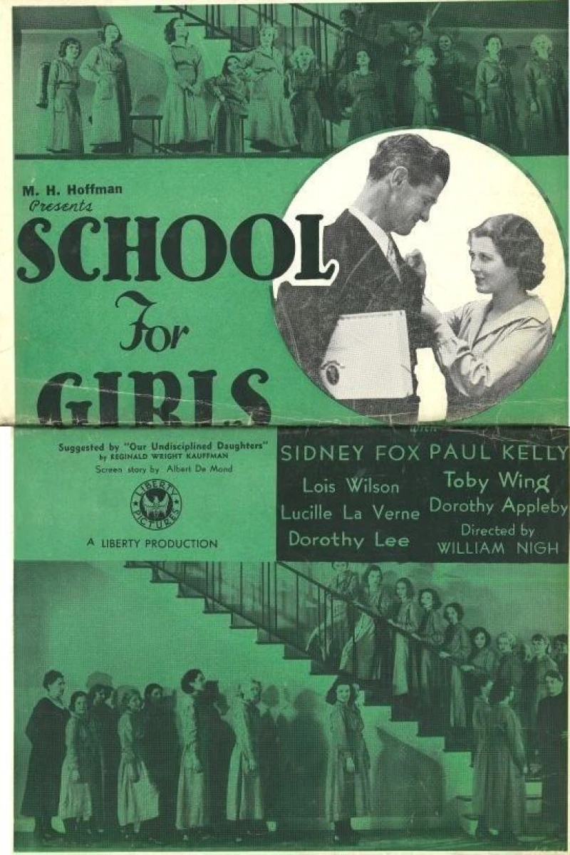 School for Girls Plakat