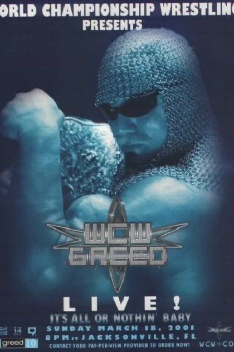 WCW Greed Plakat