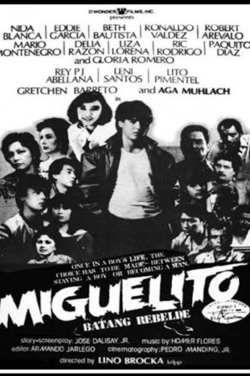 Miguelito: Batang rebelde Plakat