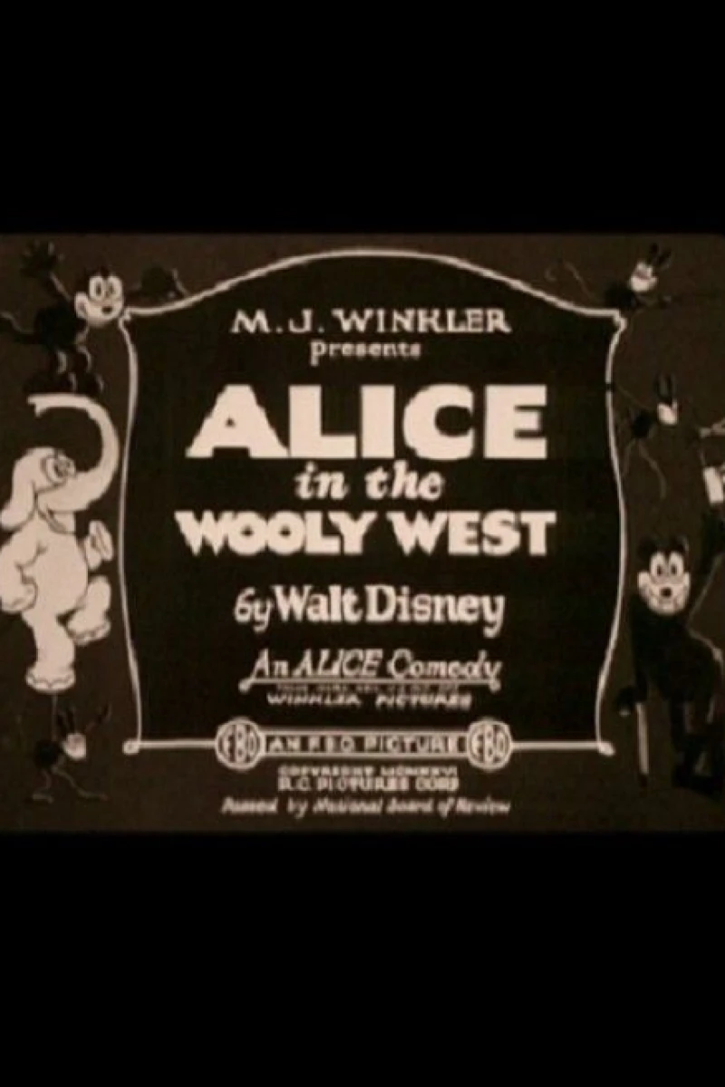 Alice in the Wooly West Plakat