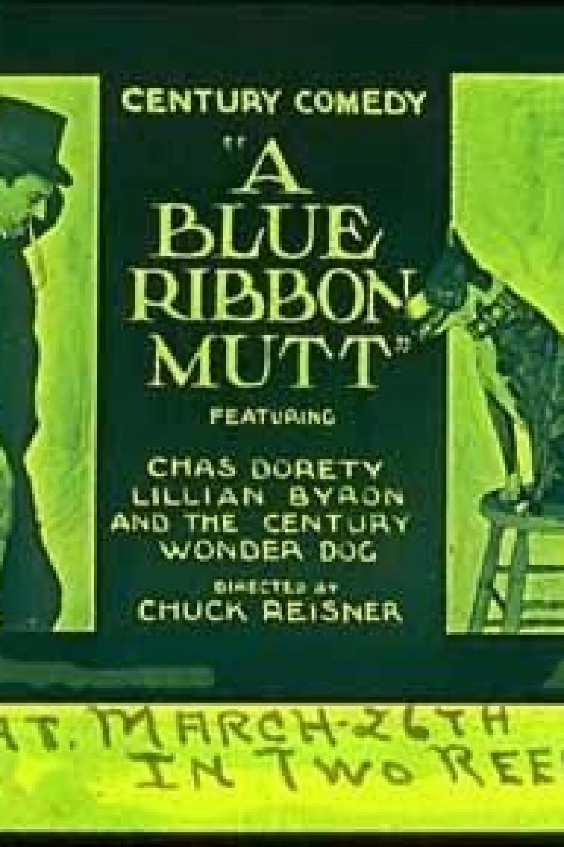 A Blue Ribbon Mutt Plakat