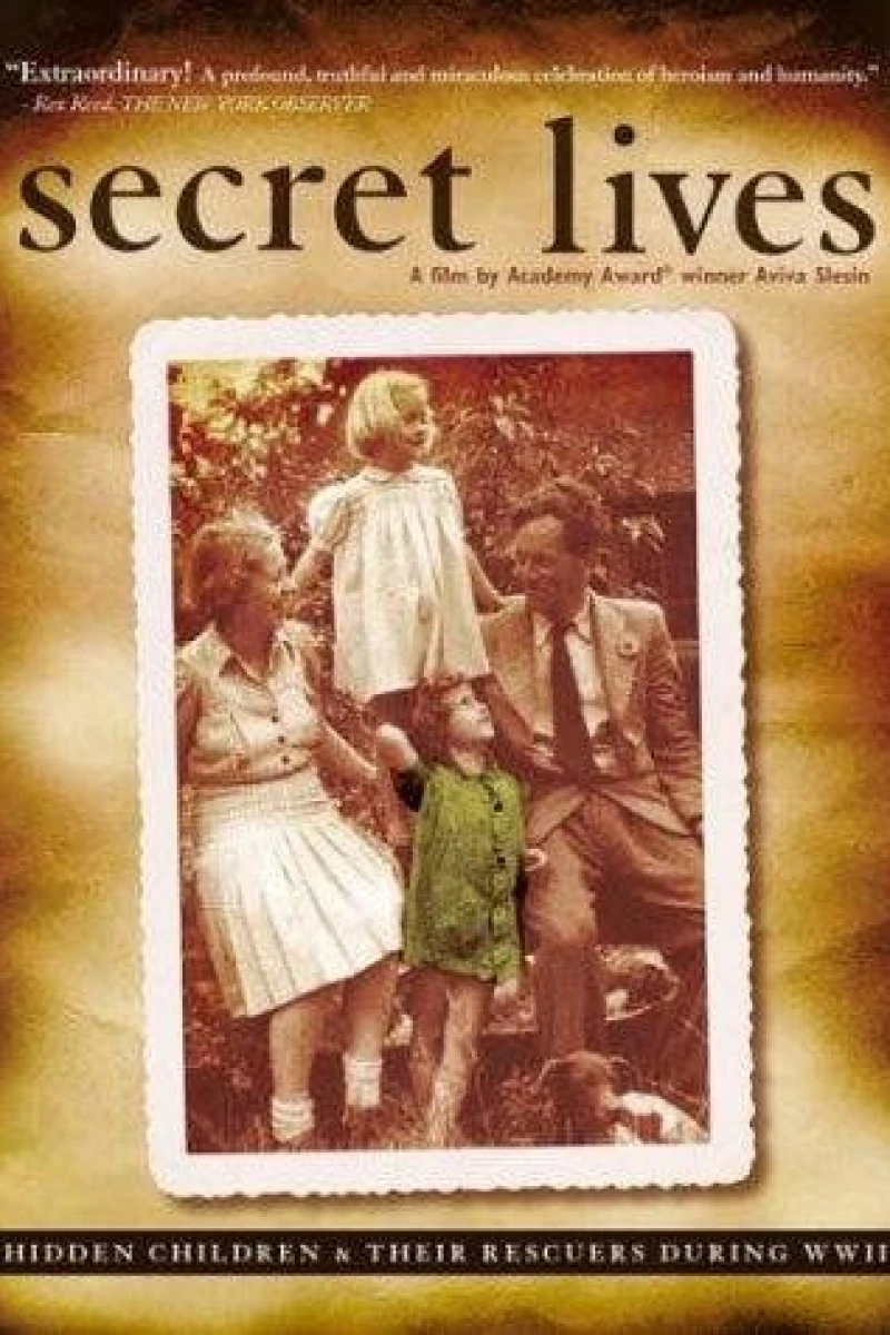 Secret Lives: Hidden Children and Their Rescuers During WWII Plakat