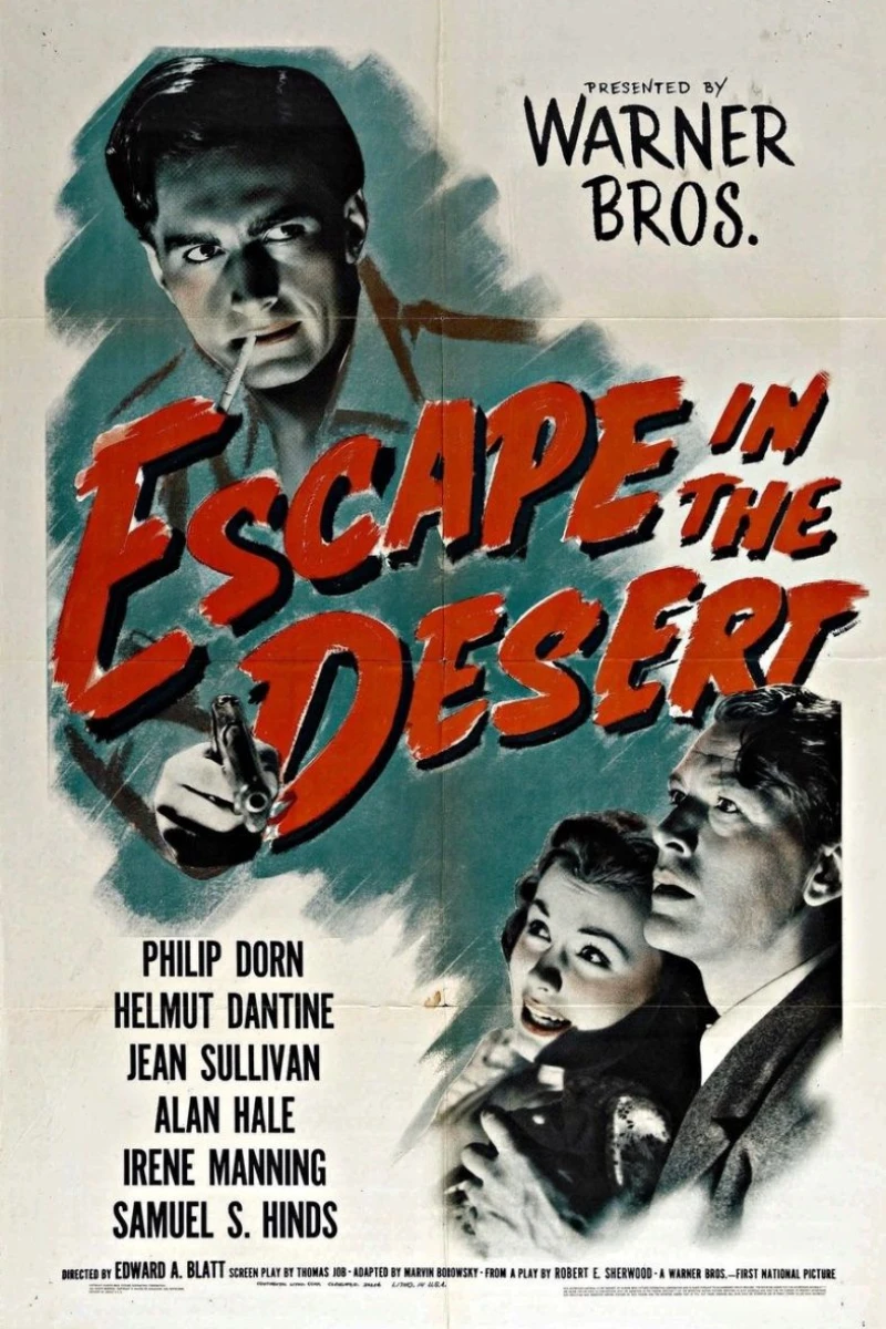 Escape in the Desert Plakat