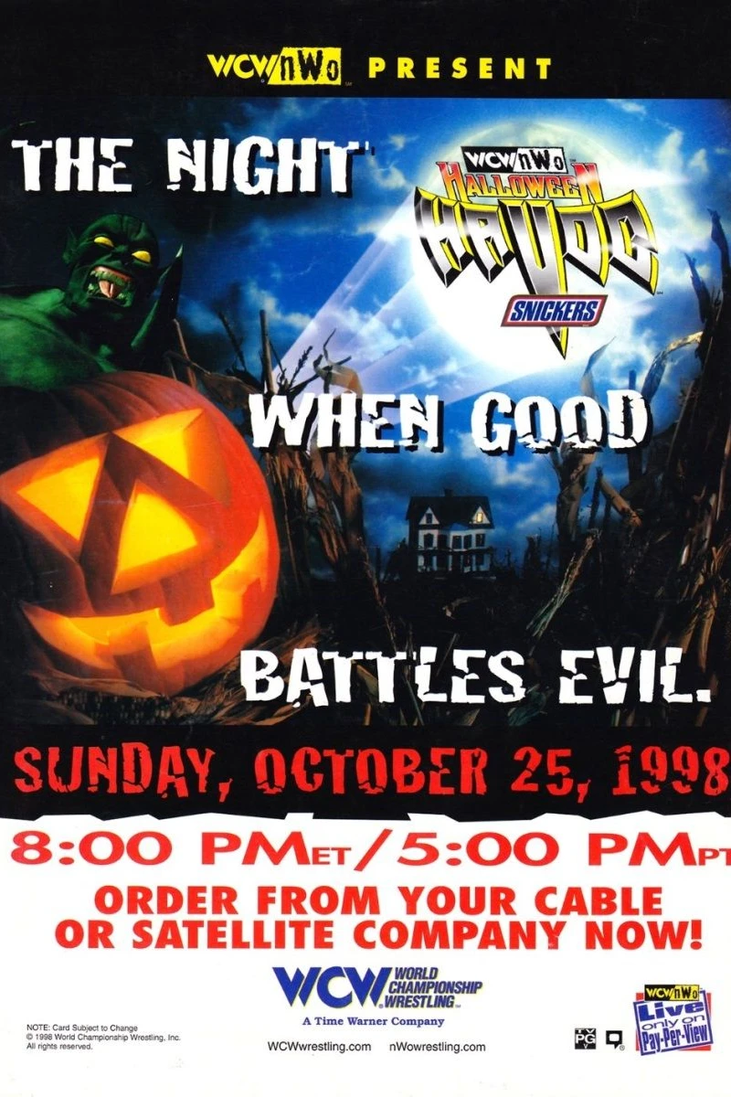 WCW/NWO Halloween Havoc Plakat