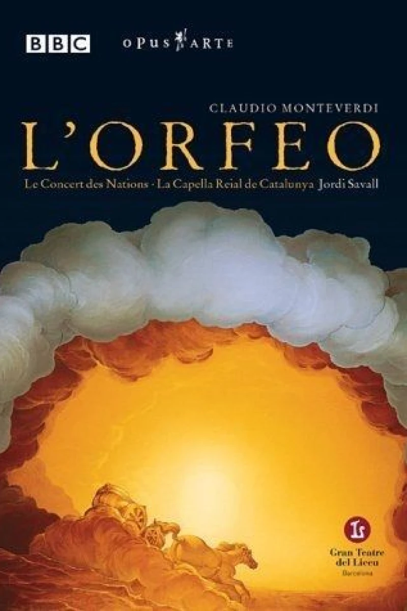 L'orfeo: Favola in musica by Claudio Monteverdi Plakat