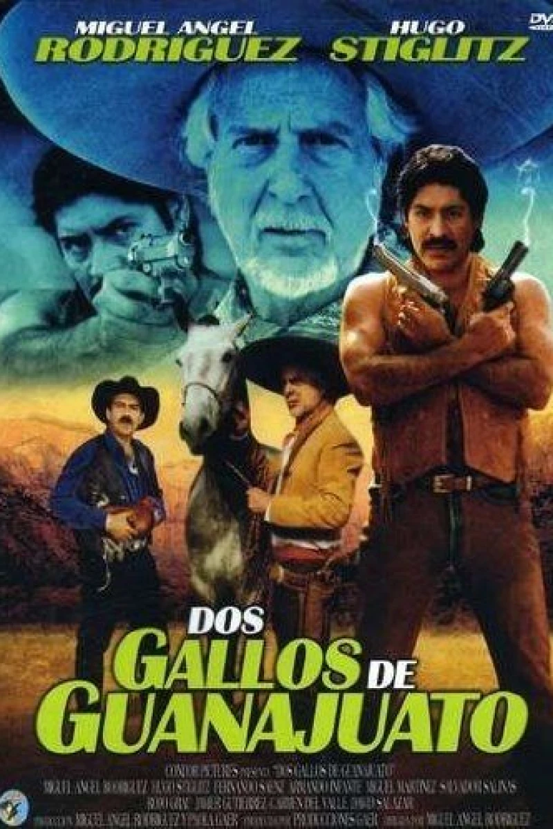 Dos gallos de Guanajuato Plakat