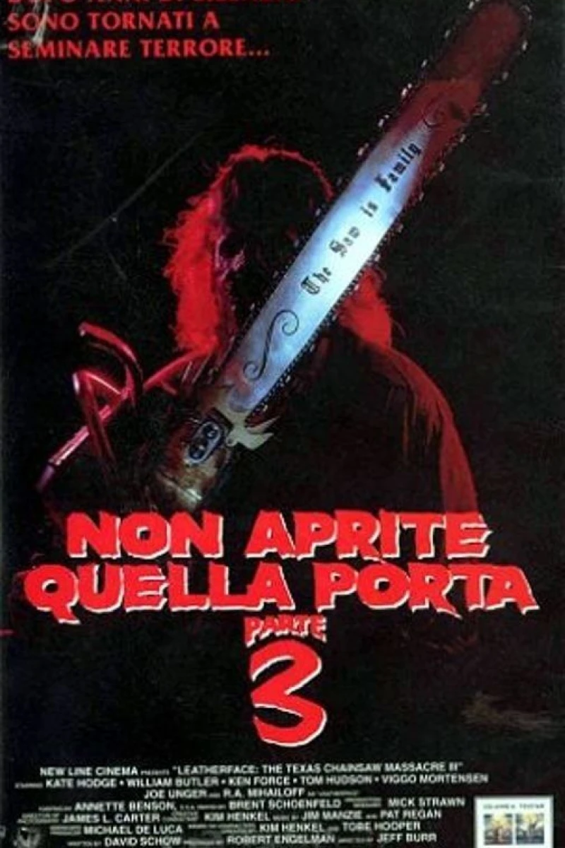 Non aprite quella porta 3 Plakat