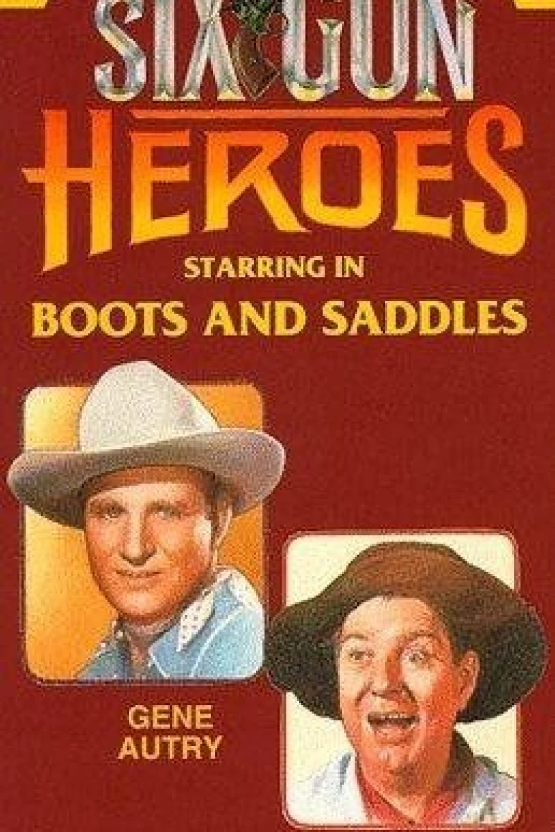 Boots and Saddles Plakat